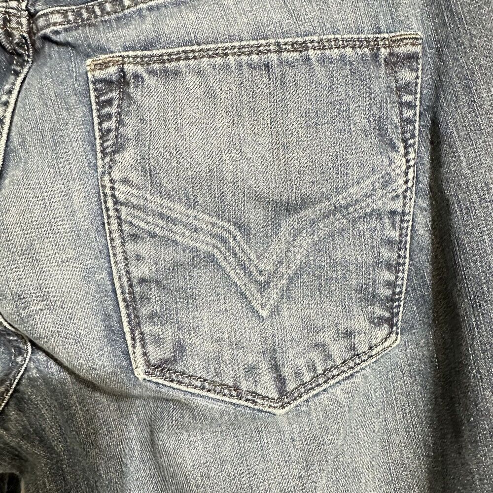 DKNY Men’s Jeans Denim Jeans 32x32 Straight Relaxed Distressed Y2K - Picture 7 of 11